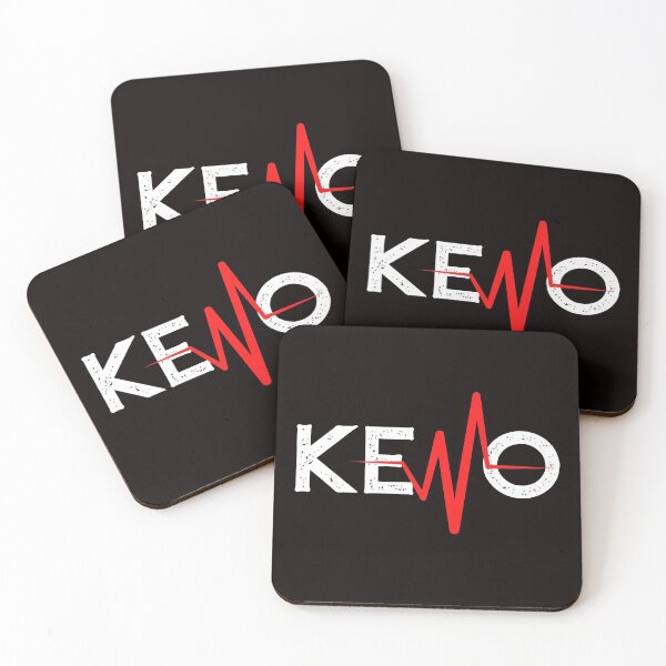 Aperçu de l'œuvre Ligne de vie Keno ECG créée et vendue par SloganExpress.