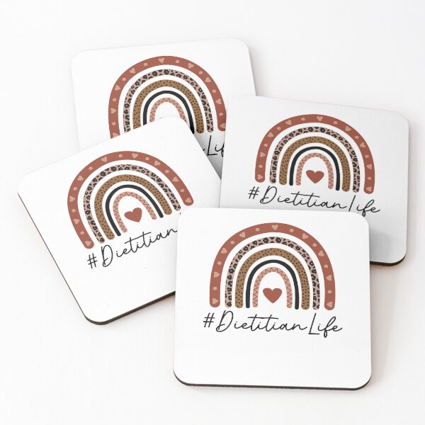 Item preview, Dietitian Life Leopard Rainbow designed and sold by RedQuality.