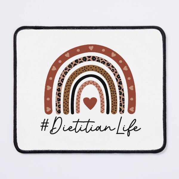 Item preview, Dietitian Life Leopard Rainbow designed and sold by RedQuality.