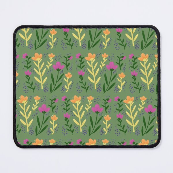 Item preview, Handmaid floral pattern - green background designed and sold by coupledreams.
