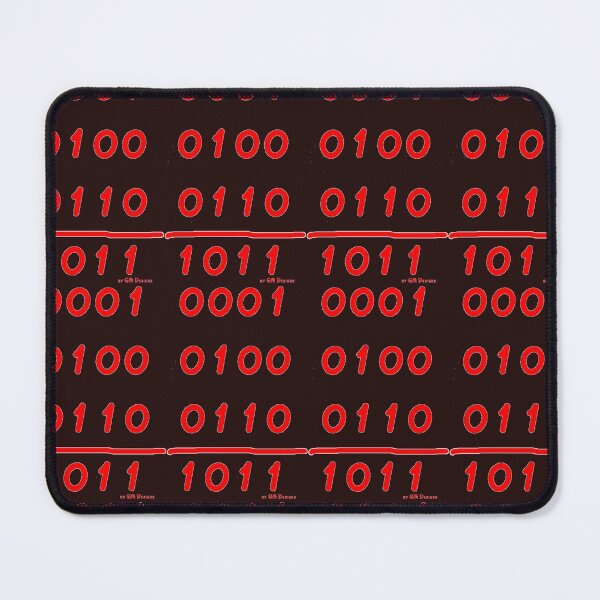 Item preview, binary number system red EDP network computer pc program designed and sold by G-M-Designs.