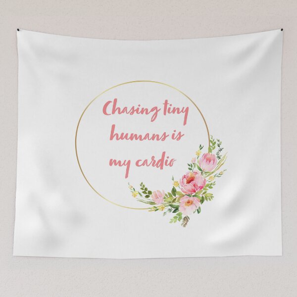 Item preview, Chasing tiny humans is my cardio  designed and sold by tenfiftytwo.