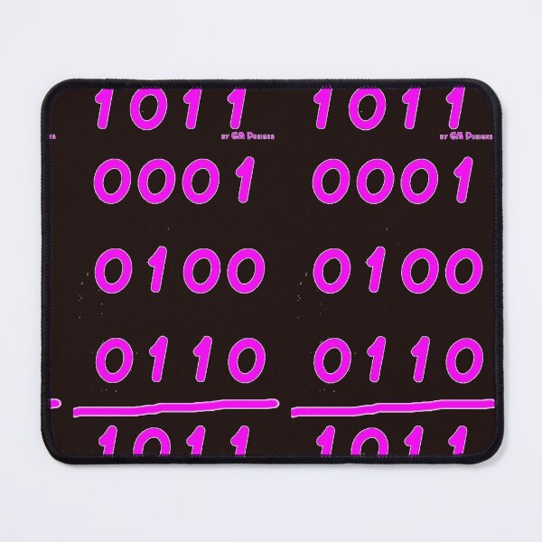 Item preview, dual number system pink binary number system EDP web computer designed and sold by G-M-Designs.