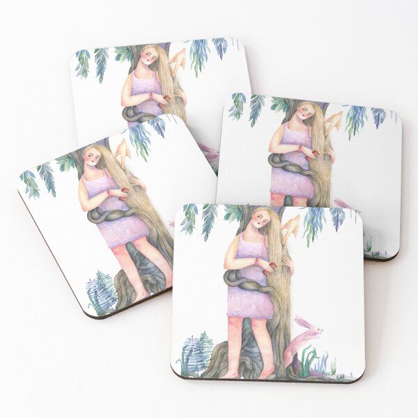 Item preview, A beautiful maiden who protects trees designed and sold by LeraCher.