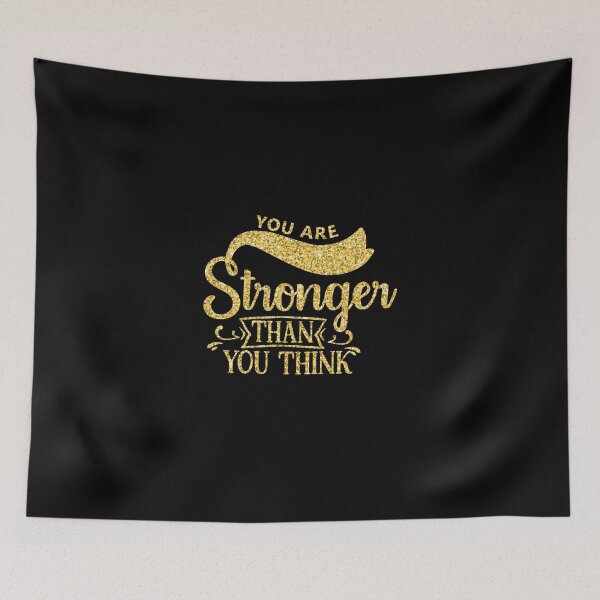 Item preview, You Are Stronger Than You Think designed and sold by hatimelhag.