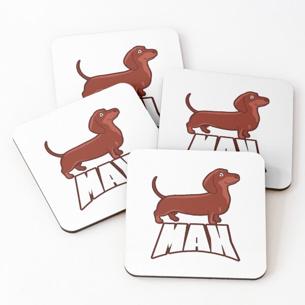 Item preview, Dachshund Named Max Brown Puppy designed and sold by podvos83.