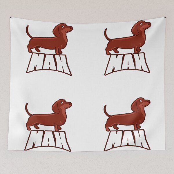 Item preview, Dachshund Named Max Brown Puppy designed and sold by podvos83.