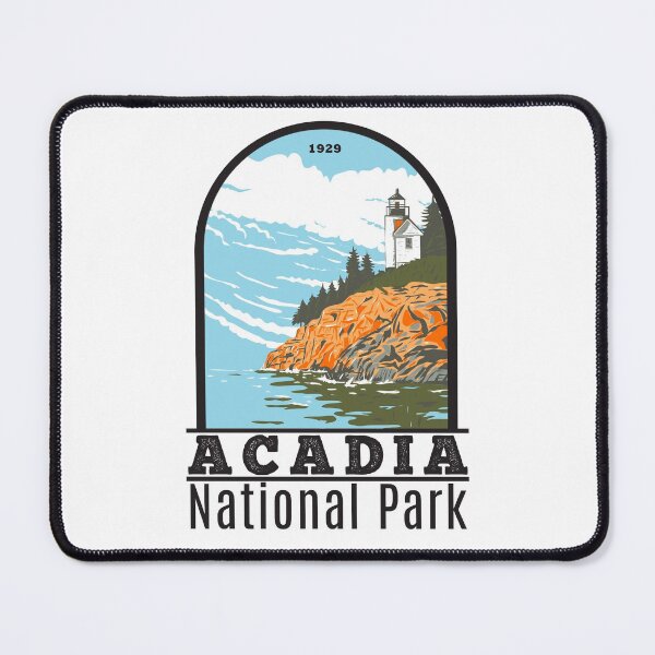 Item preview, Acadia National Park Bar Harbor Lighthouse Maine designed and sold by KrisSidDesigns.