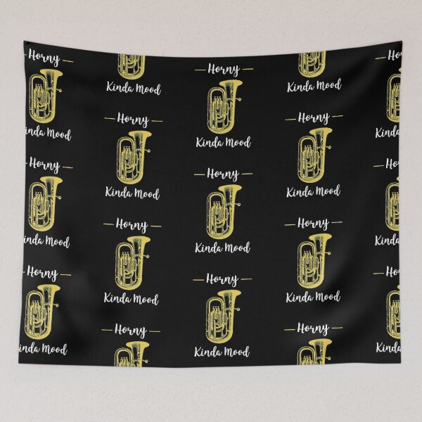 Item preview, Horny Kinda Mood - Baritone Horn designed and sold by Monique Prince.