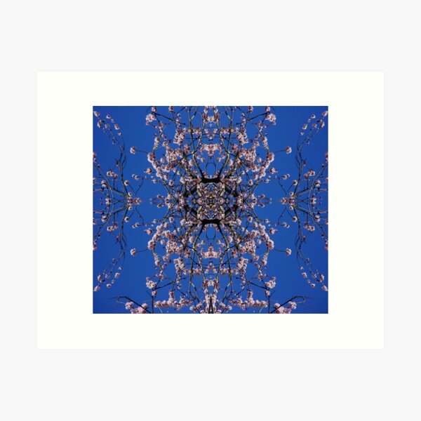 Item preview, Blue Skies Pink Blossom by Adelaide Artist Avril Thomas at Magpie Springs designed and sold by MagpieSprings.