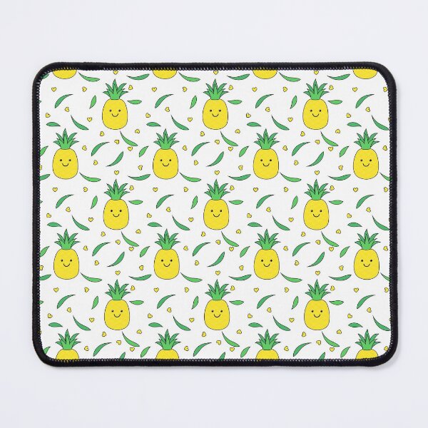 Item preview, Cute Pineapples and Hearts Pattern designed and sold by mrhighsky.