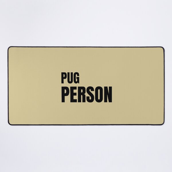 Item preview, Pug Person -Text Design in Black designed and sold by katiekendall.