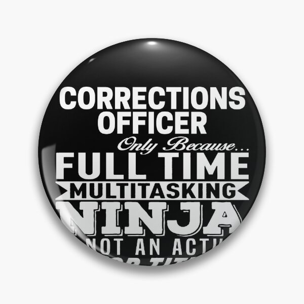 Item preview, Corrections Officer designed and sold by clickmostro.