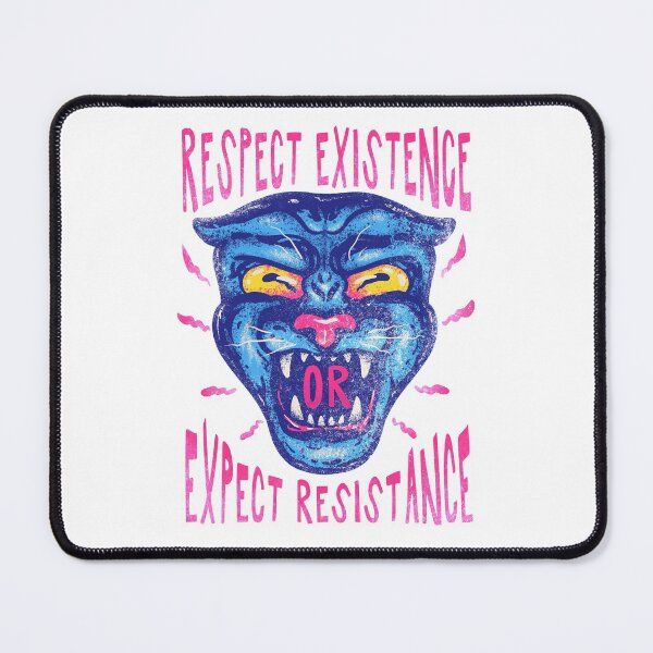 Item preview, Respect Existence or Expect Resistance - Juneteenth Day Black History Month Theme BHM 2021 | Black Panther Party | BHM meaning | 24 7 365 designed and sold by Any Color Designs.