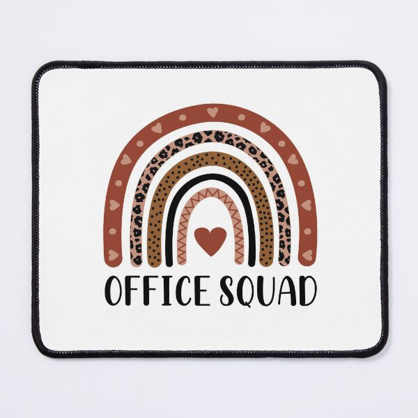 Item preview, Office Squad Leopard Rainbow designed and sold by RedQuality.