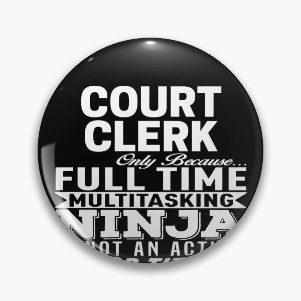 Item preview, Court clerk designed and sold by clickmostro.