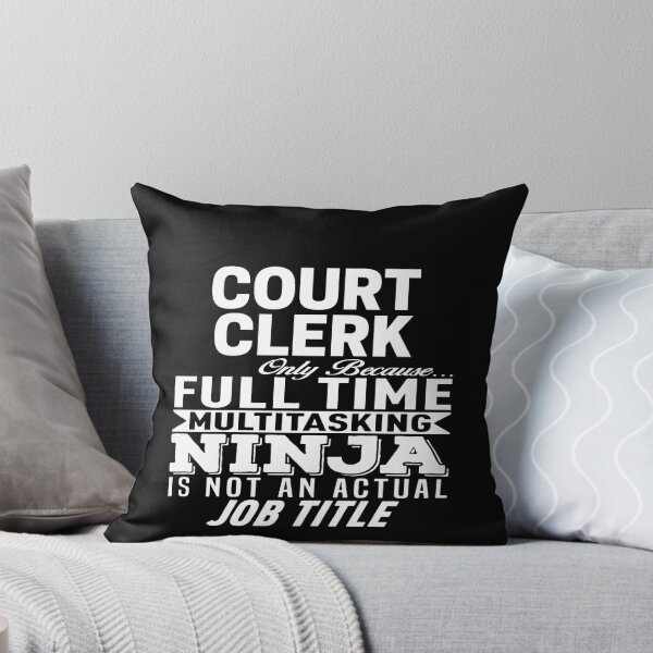 Item preview, Court clerk designed and sold by clickmostro.