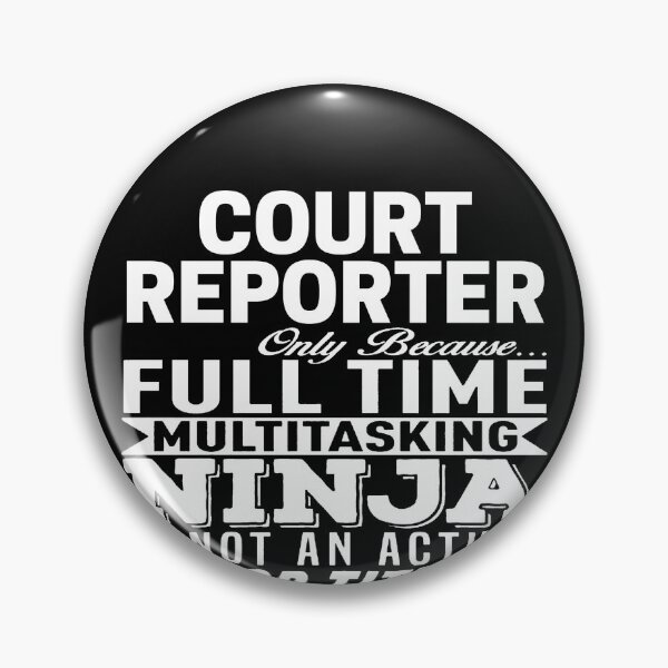 Item preview, Court reporter designed and sold by clickmostro.