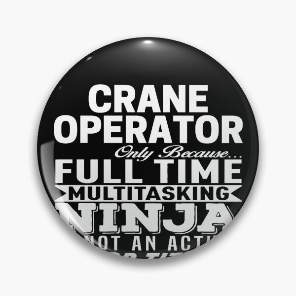 Item preview, Crane Operator designed and sold by clickmostro.