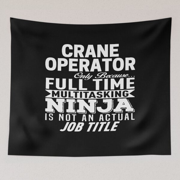Item preview, Crane Operator designed and sold by clickmostro.