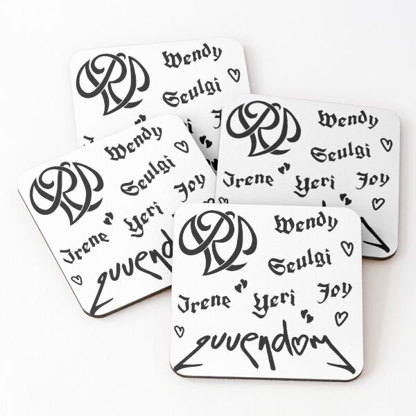 Item preview, RED VELVET QUEENDOM LOGO AND MEMBERS NAME BLACK designed and sold by sketchvan.