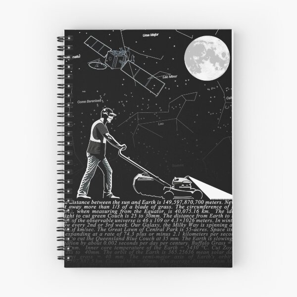 Item preview, Lawnmowing By Night designed and sold by BurrowsImages.
