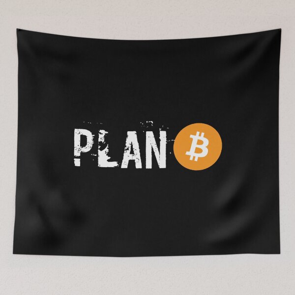 Item preview, Plan ₿ Bitcoin Crypto Plan B designed and sold by Galaxy-Corner.