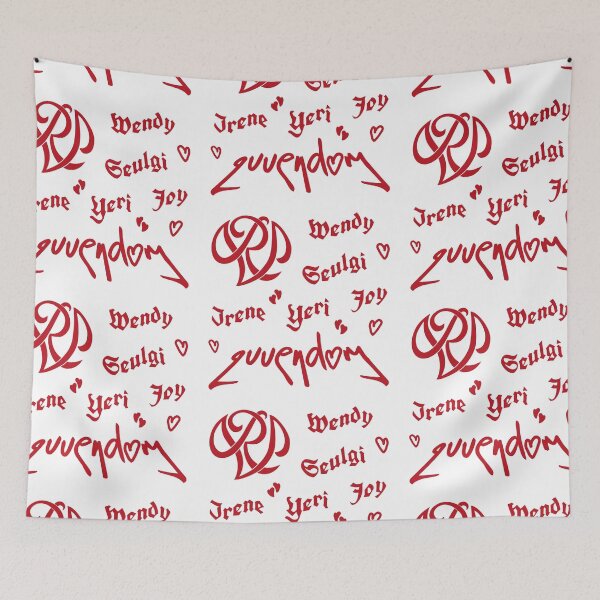 Item preview, RED VELVET QUEENDOM LOGO AND MEMBERS NAME RED designed and sold by sketchvan.
