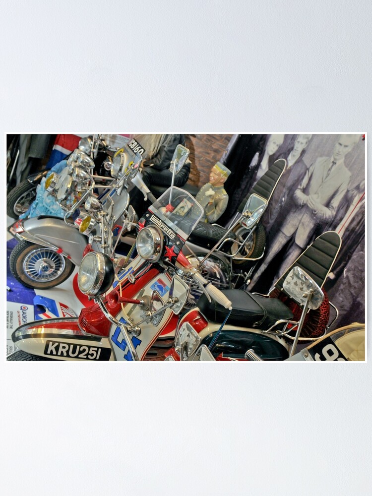 Vista alternativa de Póster scooters quadrophenia