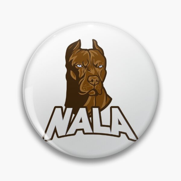 Item preview, Brown Pitbull Puppy Dog Named Nala designed and sold by podvos83.