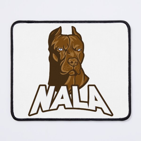 Item preview, Brown Pitbull Puppy Dog Named Nala designed and sold by podvos83.