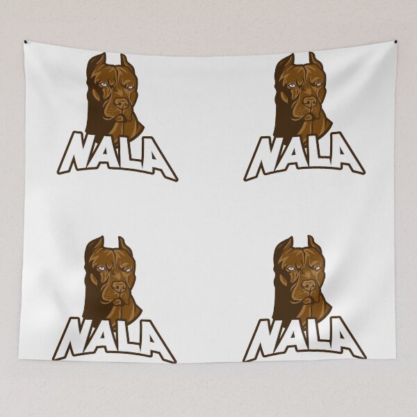 Item preview, Brown Pitbull Puppy Dog Named Nala designed and sold by podvos83.