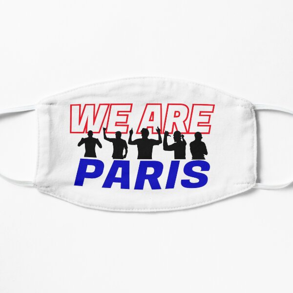 WIR SIND PARIS Flache Maske