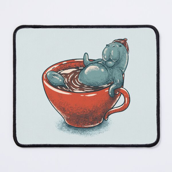 Item preview, ManaTea | Chubby Manatee Chilling in a Tea Cup - Just Chill | Coffee Mug Dugong | Mana Tea | Manatee County designed and sold by Any Color Designs.