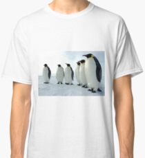 Lined up Emperor Penguins Classic T-Shirt