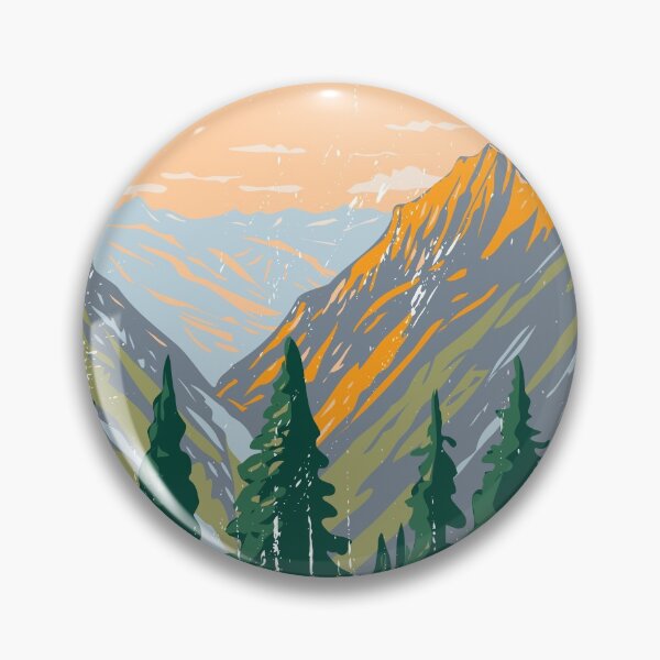Item preview, North Cascades National Park Washington Vintage designed and sold by KrisSidDesigns.