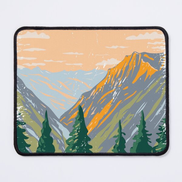 Item preview, North Cascades National Park Washington Vintage designed and sold by KrisSidDesigns.