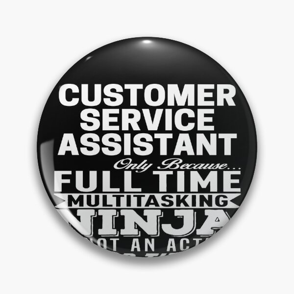Item preview, Customer Service Assistant designed and sold by clickmostro.