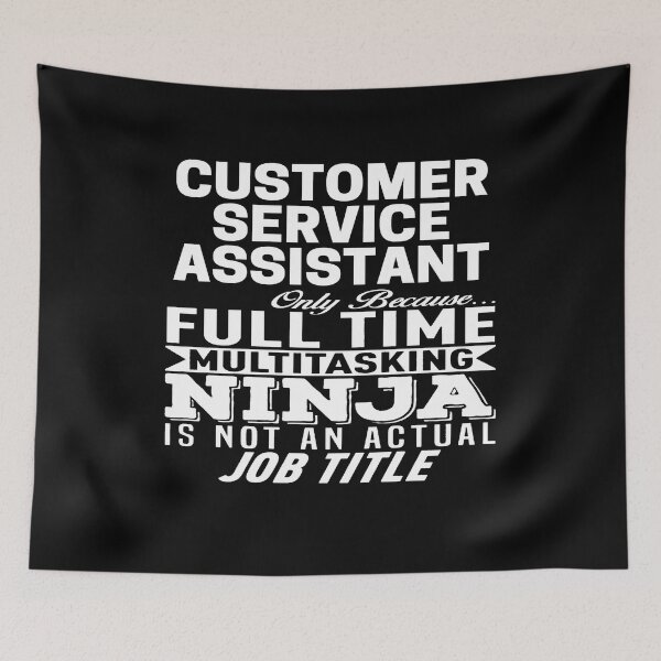 Item preview, Customer Service Assistant designed and sold by clickmostro.