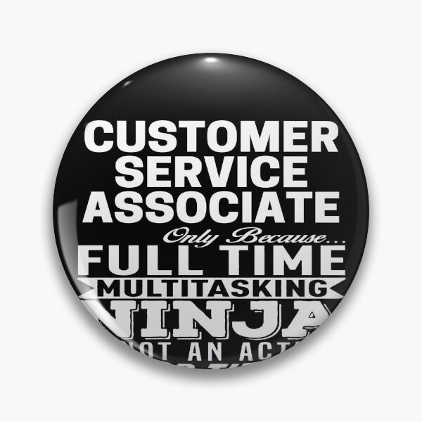 Item preview, Customer Service Associate designed and sold by clickmostro.