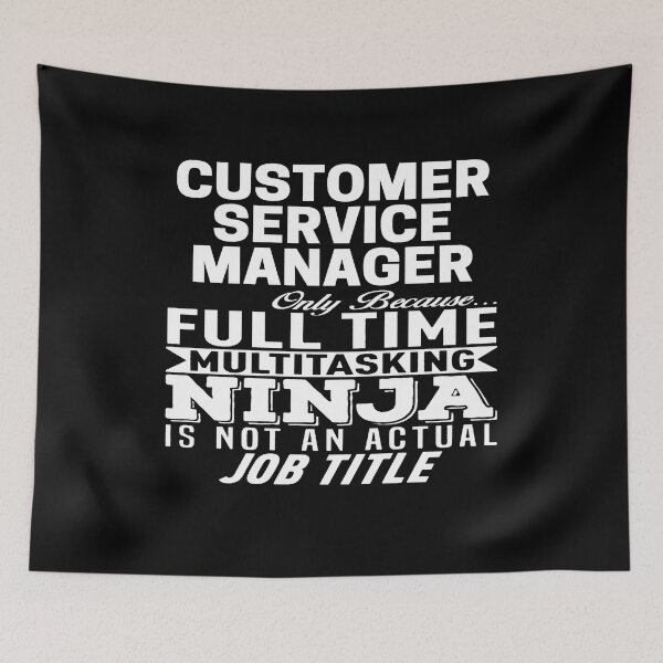 Item preview, Customer Service Manager designed and sold by clickmostro.