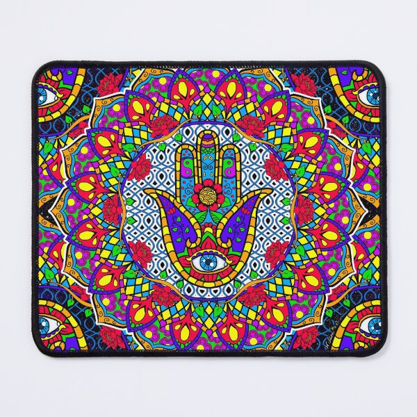 Item preview, Hamsa Harmony Mandala ★ designed and sold by Genie Wilson.