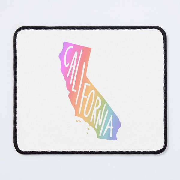 Item preview, California State USA Outline Map (Rainbow) designed and sold by acatalepsys.