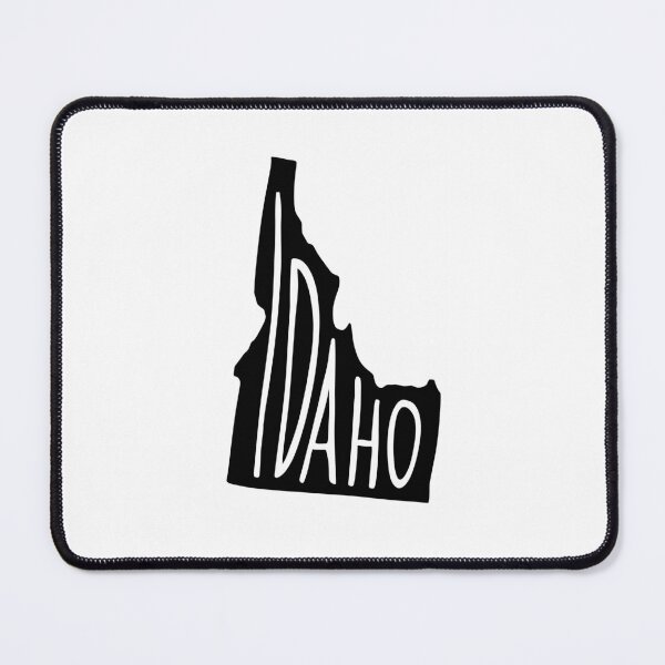 Item preview, Idaho State USA Outline Map (Black) designed and sold by acatalepsys.