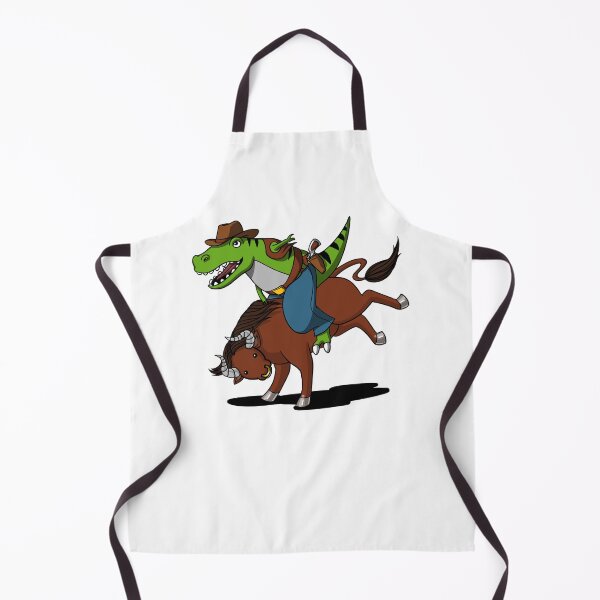 Item preview, T-Rex Dinosaur Cowboy Riding Bull designed and sold by underheaven.