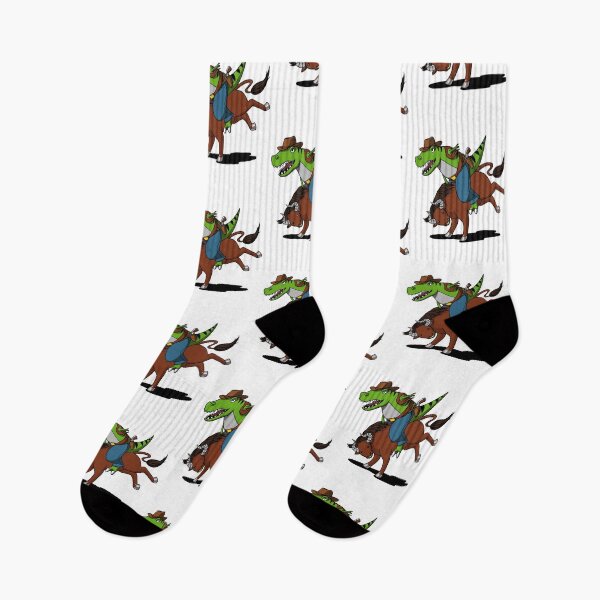 Item preview, T-Rex Dinosaur Cowboy Riding Bull designed and sold by underheaven.