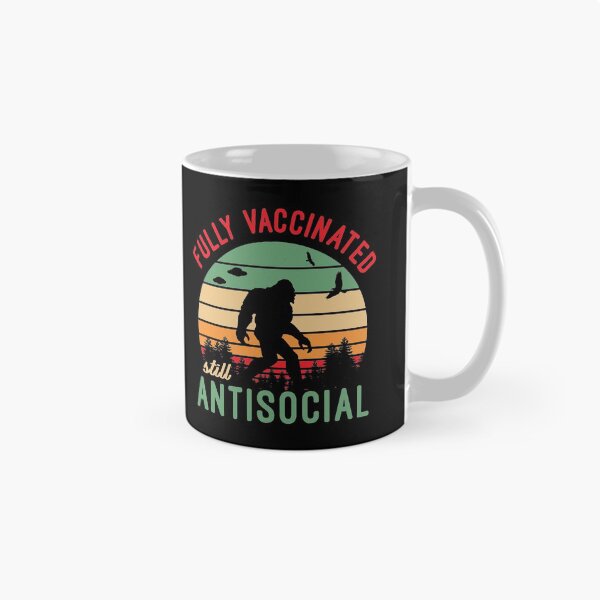 Item preview, Fully Vaccinated Still Antisocial designed and sold by designandclouds.