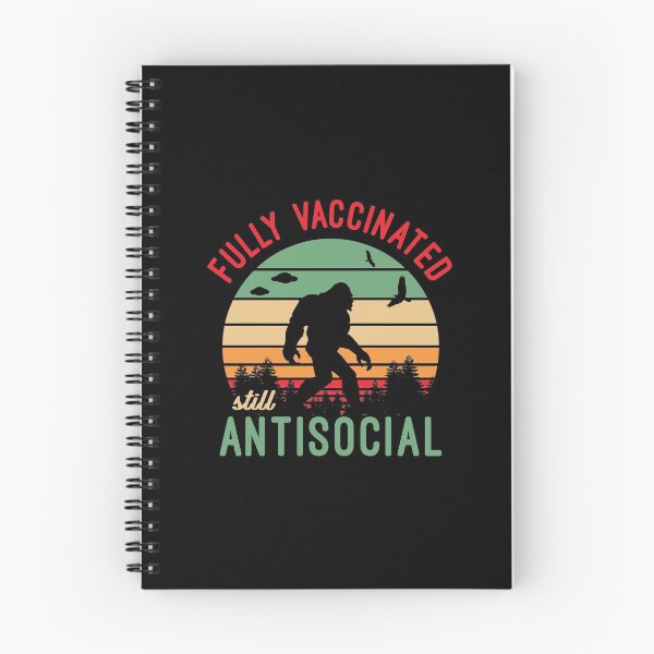 Item preview, Fully Vaccinated Still Antisocial designed and sold by designandclouds.