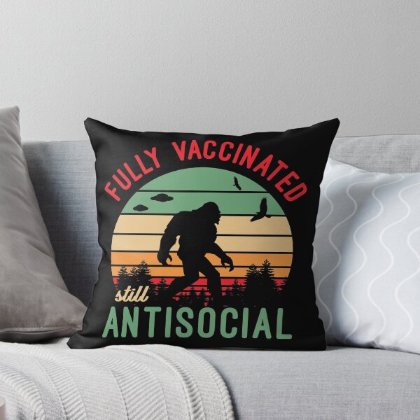 Item preview, Fully Vaccinated Still Antisocial designed and sold by designandclouds.