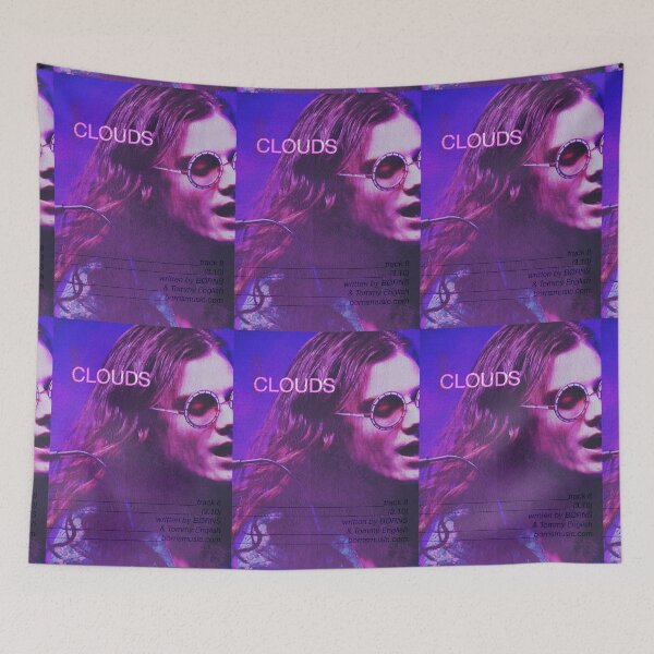 Item preview, BØRNS clouds song design designed and sold by juvenilepeace.